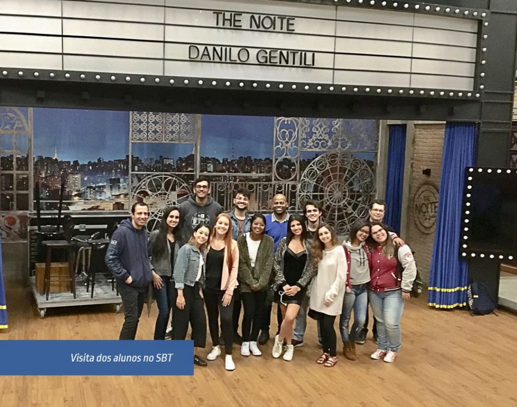 Publicidade e Propaganda 1 visita alunos sbt
