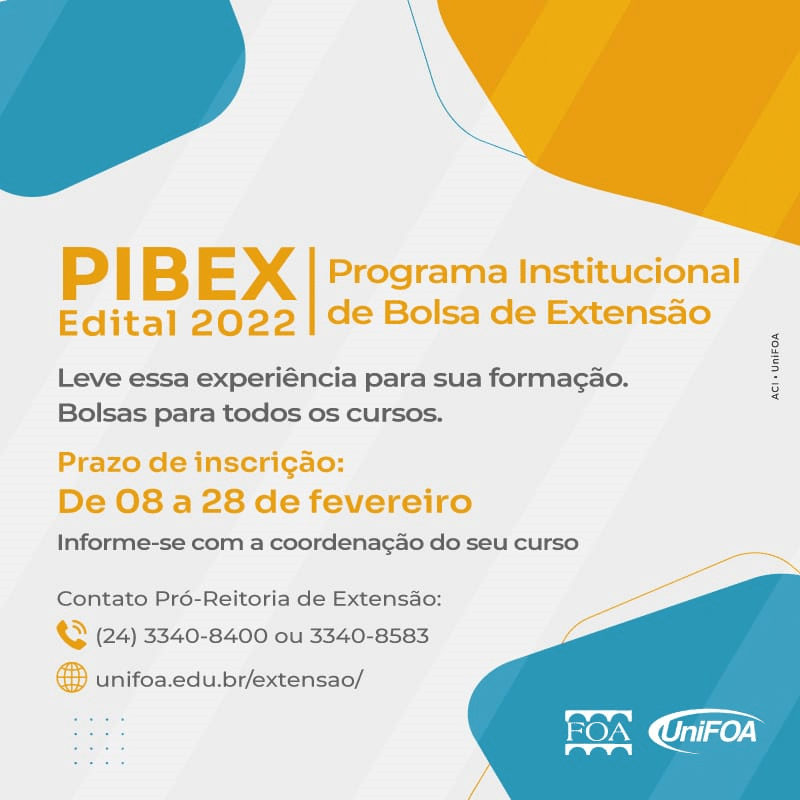 Programa Institucional de Bolsas de Extensão Universitária (PIBEX)