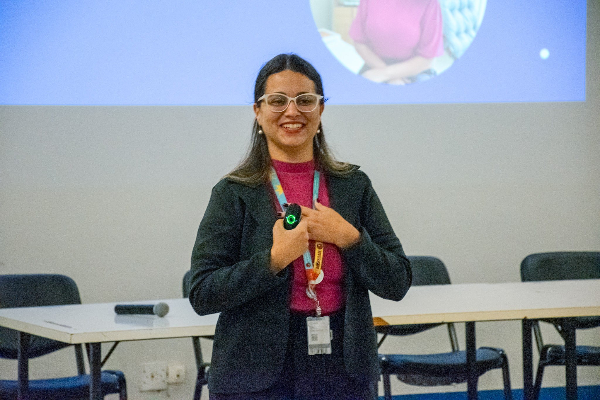 Ligas acadêmicas de nutrição debatem impactos dos microplásticos na alimentação humana 7 _DSC3152