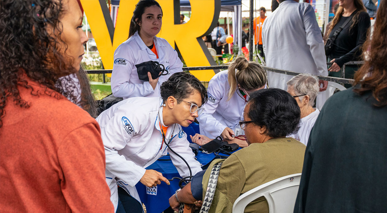 UniFOA marca presença no Conexão Mega Cidadania com atendimentos e ações sociais 4 01