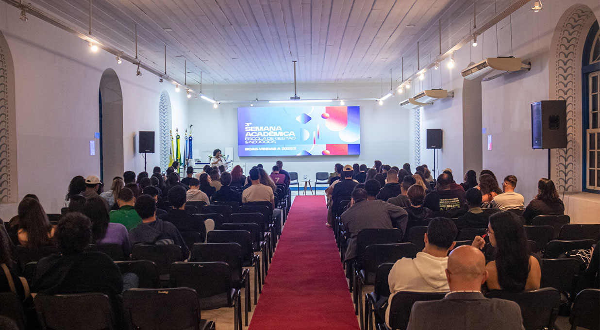 3ª Semana Acadêmica da Escola de Gestão e Negócios conecta teoria, mercado e inovação 13 13
